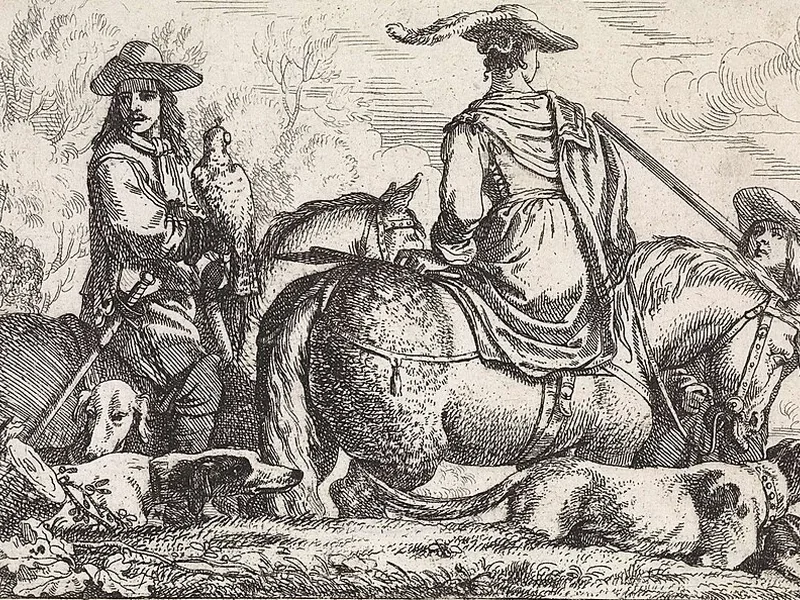 1632-Jan Baptist de Wael - Falconeria